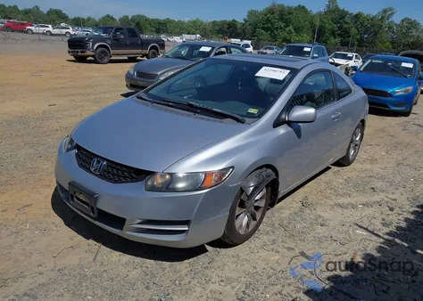 2009 Honda Civic Ex z USA, uszkodzony, nr VIN 2HGFG12869H504562